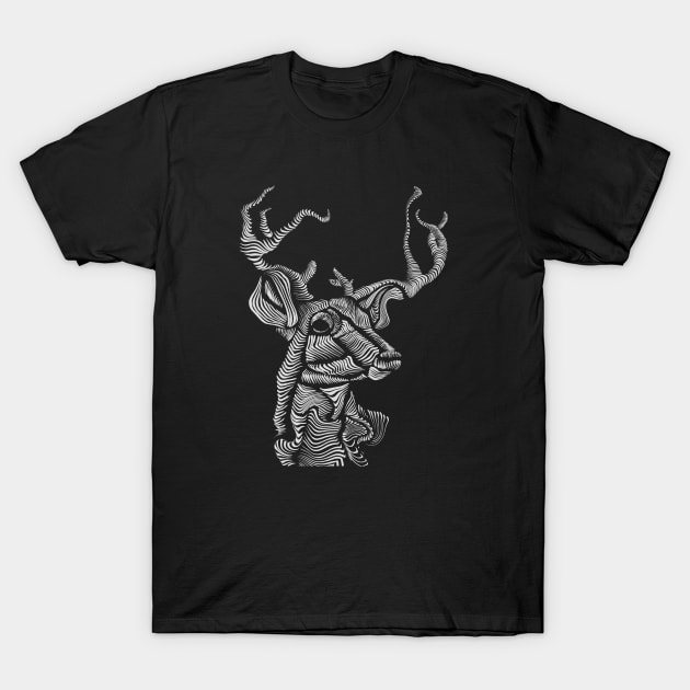 Wild buck T-Shirt by MONSIN